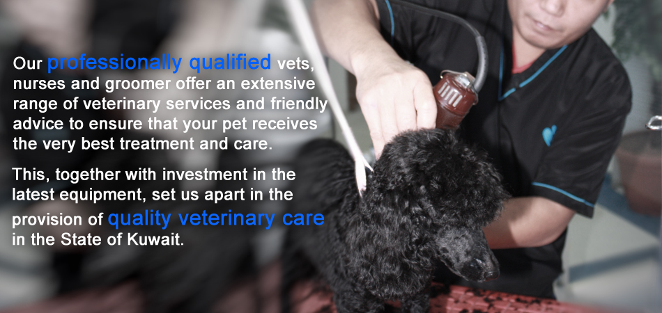 "Quality veterinary care in the State Of Kuwait."